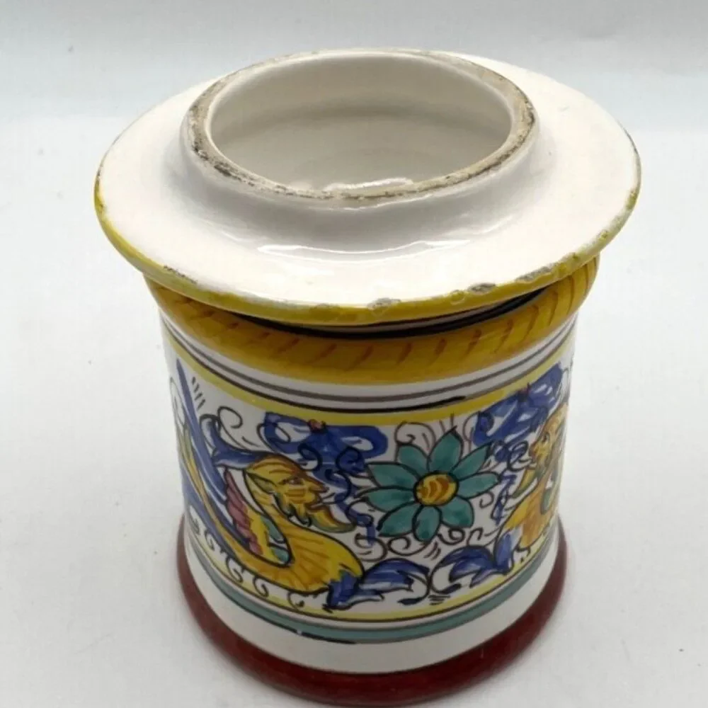 Deruta Raffaellesco Sugar Bowl with Lid 6